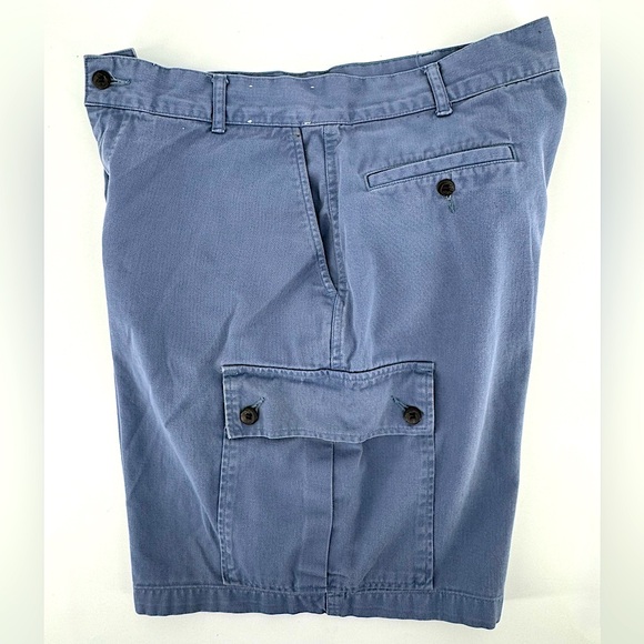 Polo Chino Ralph Lauren Blue Cargo Shorts. Size: 33 - Picture 5 of 8